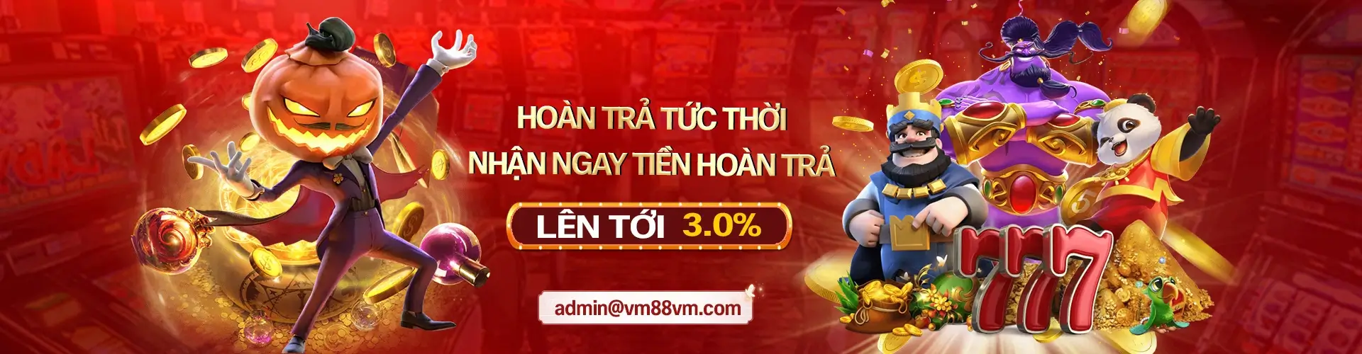 Hoàn trả cược vm88
